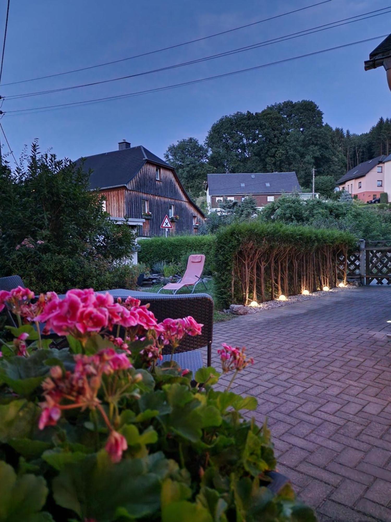 Ferienwohnung Haus Sonnenblick Burkhardtsdorf Kültér fotó
